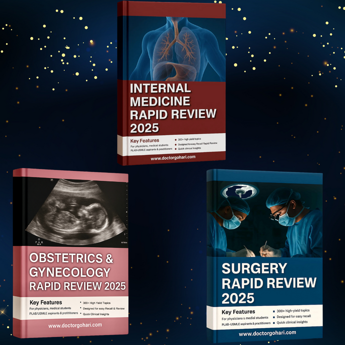 Rapid review series 2025 ( 3 Ebooks )
